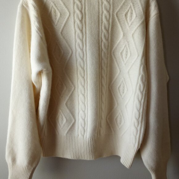 'UNITED COLORS OF BENETTON' Mock Turtle LS Sweater Size - Picture 2 of 16
